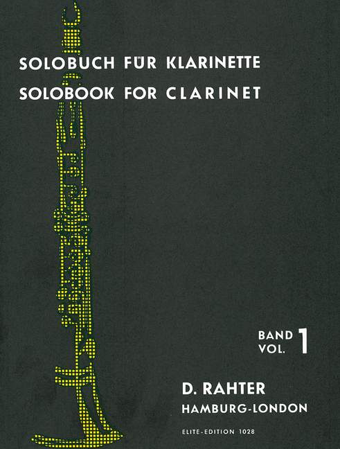 Solobuch Band 1&nbsp;&nbsp;für Klarinette&nbsp;&nbsp;