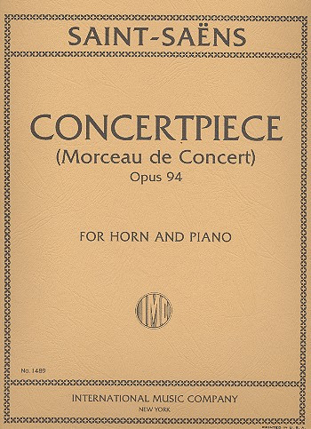 Concertpiece op.94&nbsp;&nbsp;for horn in F and orchestra&nbsp;&nbsp;for horn and piano
