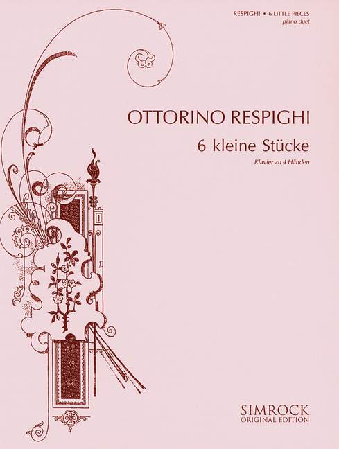 6 kleine Stücke  für Klavier zu 4 Händen  