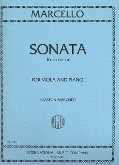 Sonata e minor&nbsp;&nbsp;for cello or viola and piano&nbsp;&nbsp;