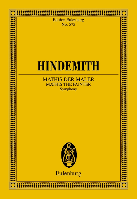 Sinfonie - Mathis der Maler  für Orchester  Studienpartitur