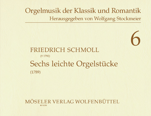 6 leichte Stücke  für Orgel  