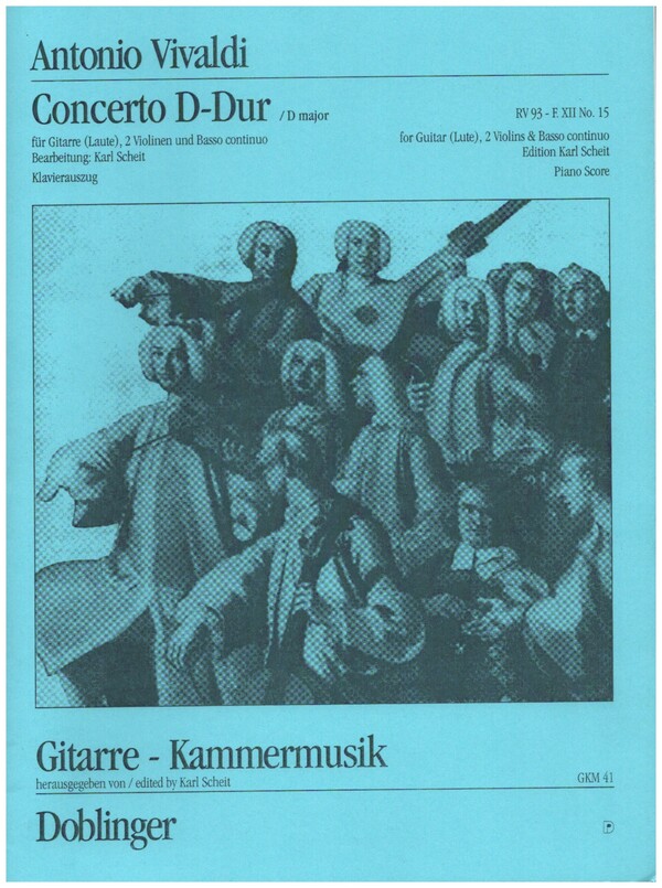 Konzert D-Dur RV93 F.XII,15