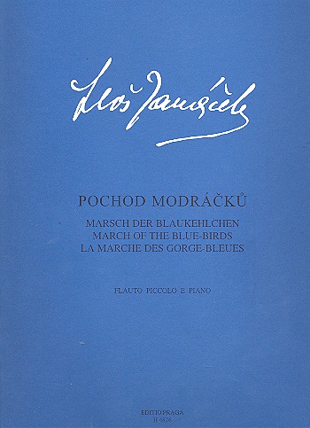 Marsch der Blaukehlchen&nbsp;&nbsp;für Flöte und Klavier&nbsp;&nbsp;