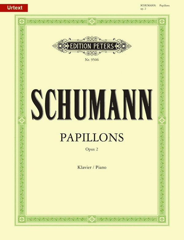 Papillons op.2&nbsp;&nbsp;für Klavier&nbsp;&nbsp;