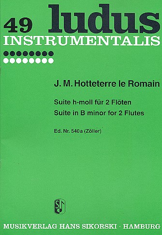Suite h-Moll  für 2 Flöten  