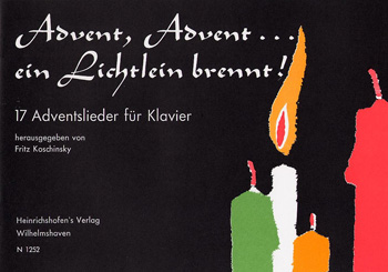 Advent, Advent...ein Lichtlein brennt!&nbsp;&nbsp;für Klavier&nbsp;&nbsp;