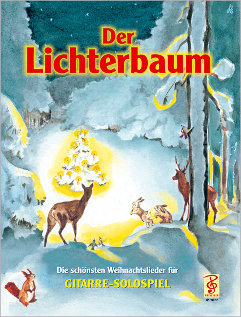 Der Lichterbaum die schönsten  Weihnachtslieder für Gitarre-  solospiel