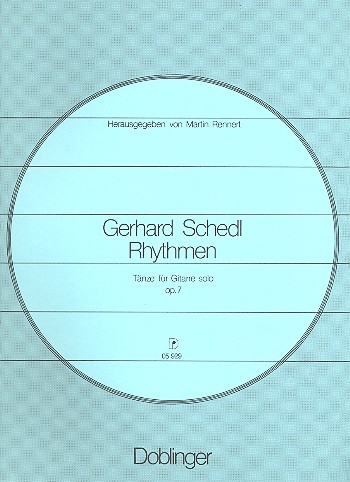 RHYTHMEN OP.7 TAENZE FUER GITARRE  SOLO  