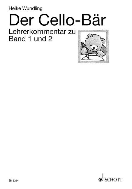 Der Cello-Bär&nbsp;&nbsp;für Violoncello&nbsp;&nbsp;Lehrerband - zu Band 1 und 2