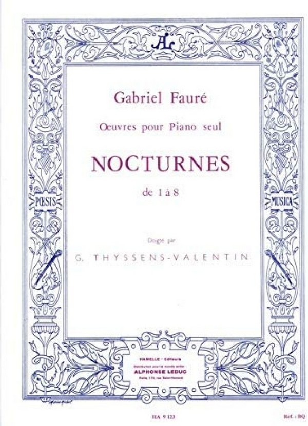 8 nocturnes  pour piano  