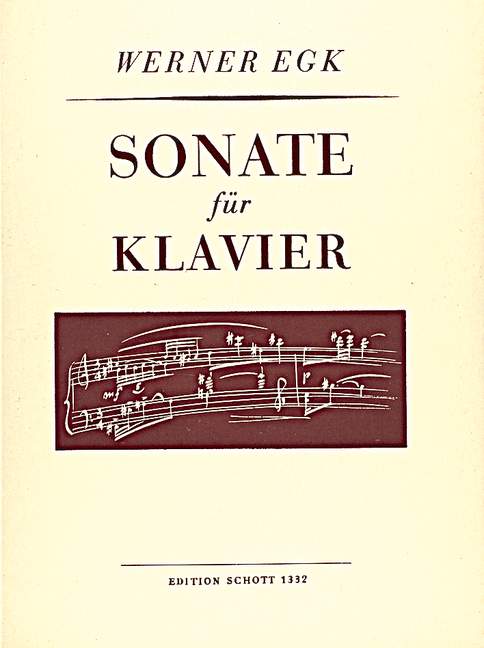 Sonate  für Klavier  