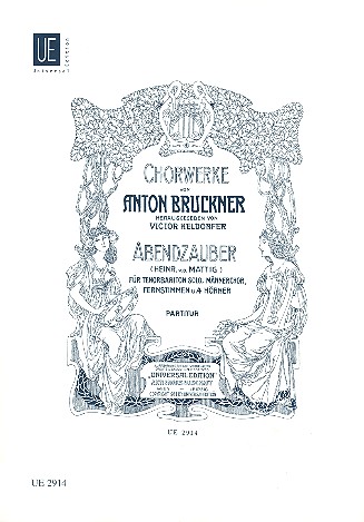 Abendzauber für Soli, Männerchor,  Frauenchor und 4 Hörner  Partitur (dt)