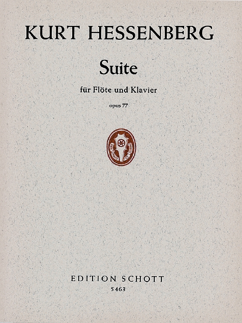 Suite op. 77&nbsp;&nbsp;für Flöte und Klavier&nbsp;&nbsp;