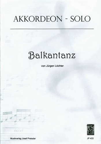 Balkantanz Suite  für Akkordeon  