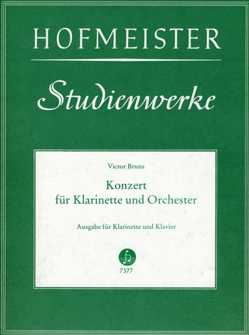 Konzert Nr.1 op.26 &nbsp;&nbsp;für Klarinette und Orchester&nbsp;&nbsp;für Klarinette und Klavier
