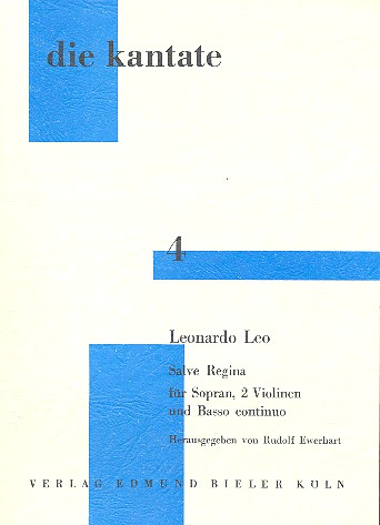 Salve Regina  für Sopran, 2 Violinen und Bc  