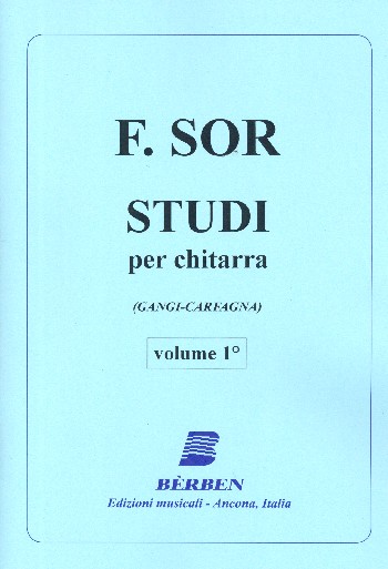 Studi vol.1&nbsp;&nbsp;per chitarra&nbsp;&nbsp;