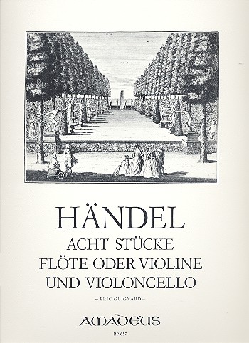 8 Stücke  für Flöte (Violine) und Violoncello  Spielpartitur