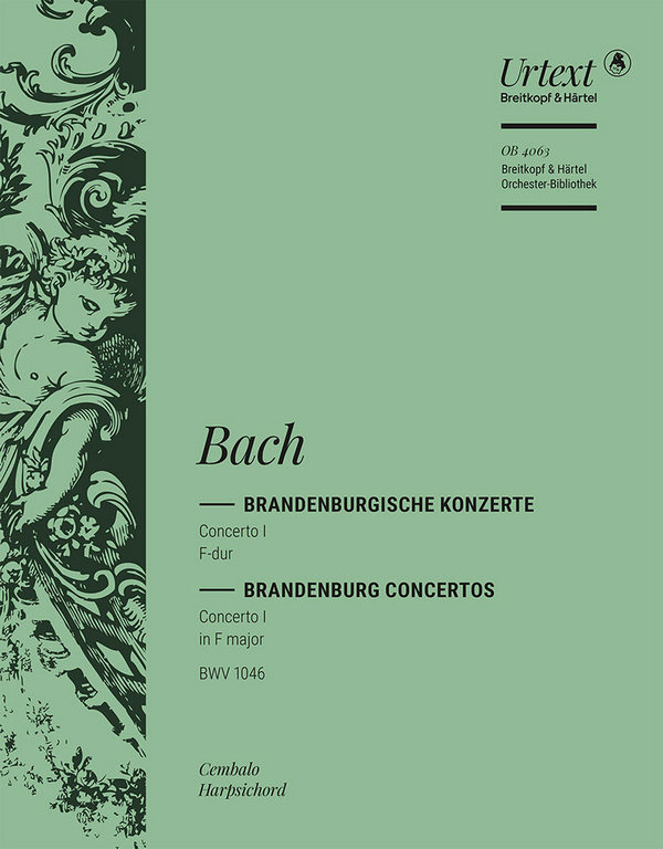 Brandenburgisches Konzert F-Dur Nr.1 BWV1046&nbsp;&nbsp;für Orchester&nbsp;&nbsp;Cembalo