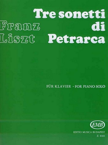 3 sonetti di Petrarca  für Klavier  
