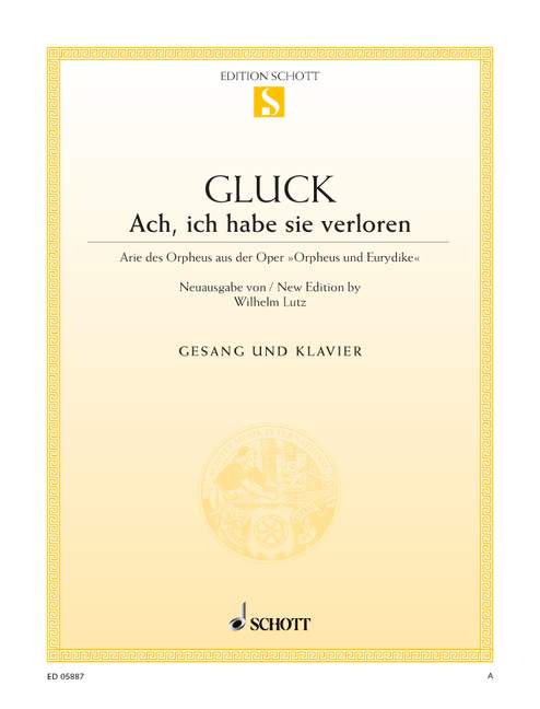 Ach, ich habe sie verloren  für Mezzo-Sopran und Klavier  