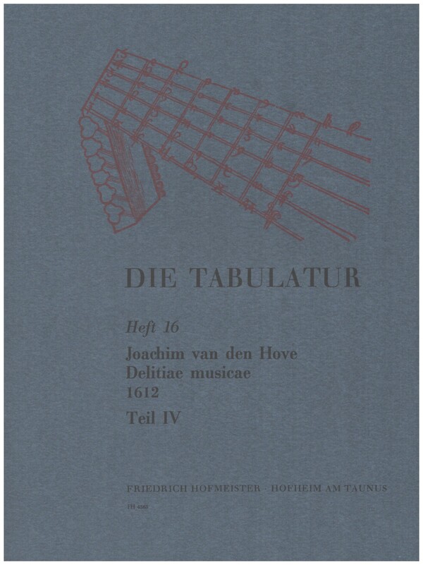Delitiae musicae (1612) Band 4  für Laute  