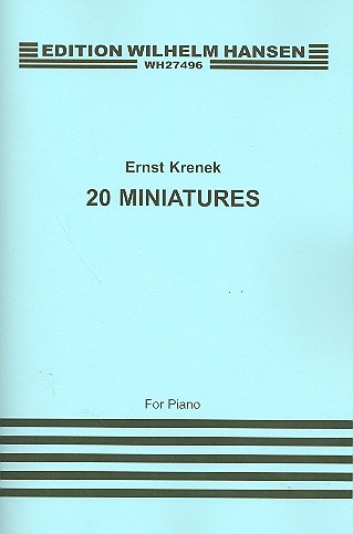20 Miniaturen (1954)  für Klavier  