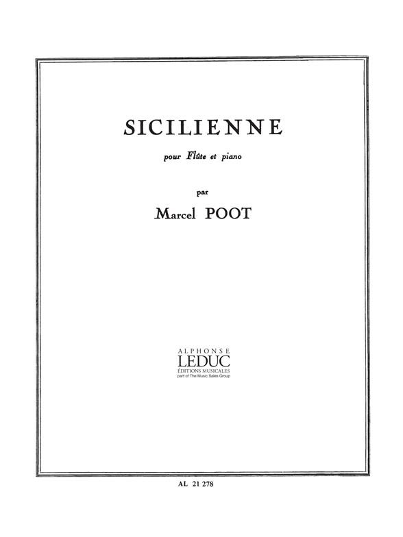Sicilienne pour flute et piano    