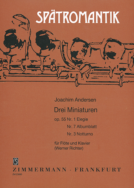 3 Miniaturen aus op.55  für Flöte und Klavier  