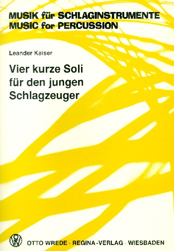 4 kurze Soli für den jungen  Schlagzeuger  
