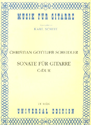 Sonate C-Dur  für Gitarre  