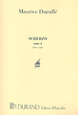 Scherzo op.2&nbsp;&nbsp;pour orgue&nbsp;&nbsp;