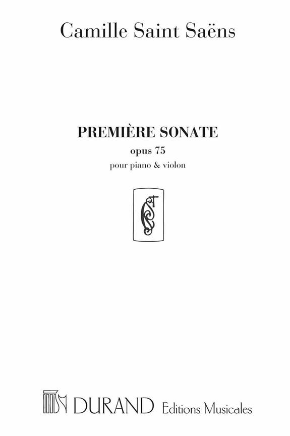 Sonate ré mineur no.1 op.75&nbsp;&nbsp;pour violon et piano&nbsp;&nbsp;