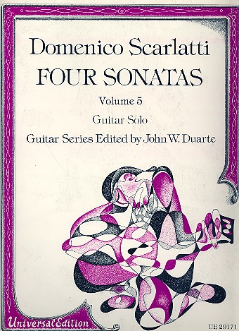 4 Sonatas&nbsp;&nbsp;for guitar&nbsp;&nbsp;