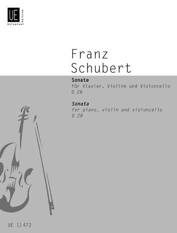 Sonate (1812)&nbsp;&nbsp;für Klavier, Violine und Violoncello&nbsp;&nbsp;