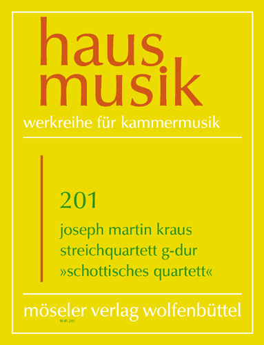 Streichquartett G-Dur&nbsp;&nbsp;&nbsp;&nbsp;Stimmen