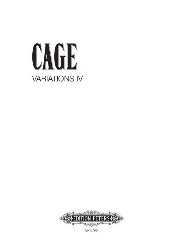 Variations 4&nbsp;&nbsp;for any number of players, any sound-producing means&nbsp;&nbsp;of sounds produced by any means