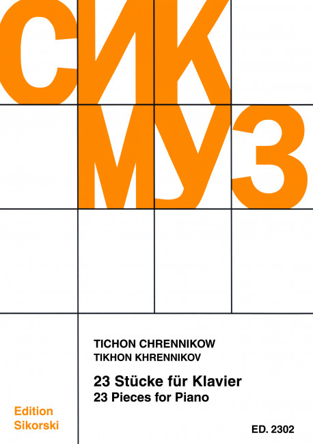 23 Stücke  für Klavier  