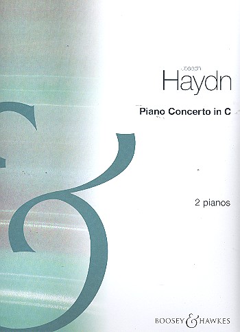 Concerto c major  for piano and string orchestra  edition 2 pianos