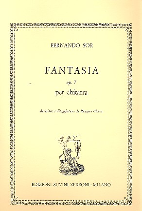 Fantasia op.7&nbsp;&nbsp;per chitarra&nbsp;&nbsp;