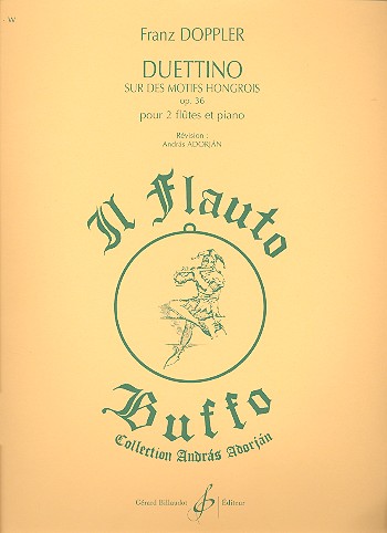 Duettino sur des motifs hongrois op.36  pour 2 flûtes et piano  