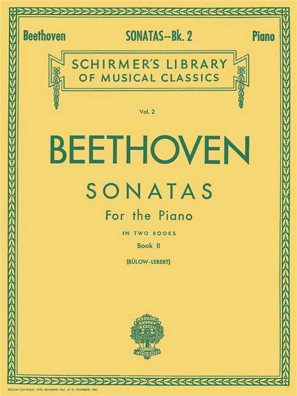 Sonatas vol.2&nbsp;&nbsp;for piano&nbsp;&nbsp;