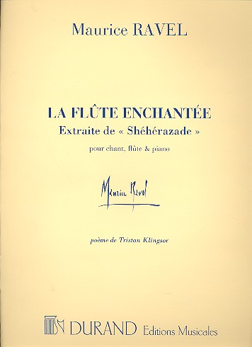 La flûte enchantée pour soprano,&nbsp;&nbsp;flûte et piano (fr)&nbsp;&nbsp;