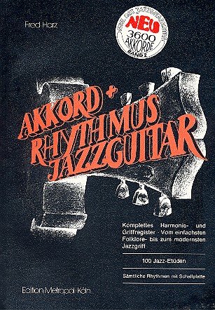Akkord und Rhythmus Jazzguitar (+CD) Band 2&nbsp;&nbsp;für Gitarre&nbsp;&nbsp;