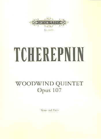 Woodwind Quintet op.107&nbsp;&nbsp;&nbsp;&nbsp;Score and Parts