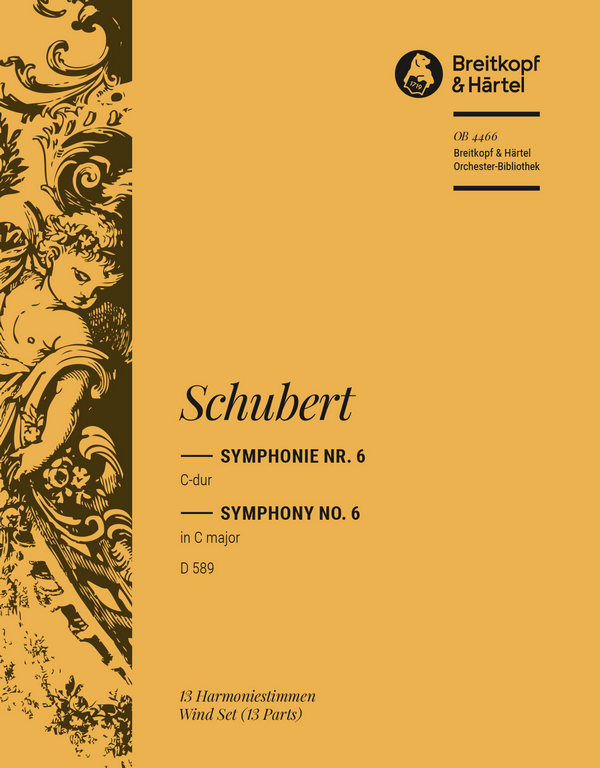 Sinfonie C-Dur Nr.6 D589&nbsp;&nbsp;für Orchester&nbsp;&nbsp;Harmonie
