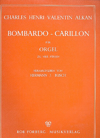 Bombardo-Carillon für  Orgel zu 4 Füssen  