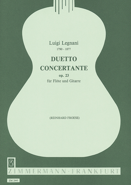 Duetto concertante op.23  für Flöte und Gitarre  