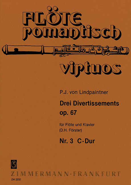 Divertissement C-Dur op.67,3&nbsp;&nbsp;für Flöte und Klavier&nbsp;&nbsp;